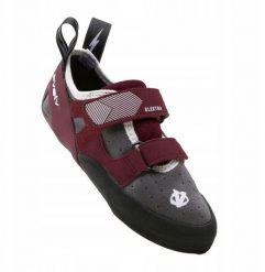 Buty wspinaczkowe Evolv Elektra - grey/merlot. Czerwone obuwie sportowe damskie Ocun, bez wzorów. Za 460.65 zł.