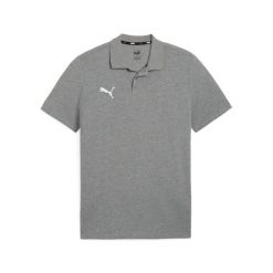 Koszulka sportowa męska Puma Team Goal. Szare koszulki polo męskie Puma, m, bez wzorów, z bawełny, biznesowe, bez ramiączek. Za 89.09 zł.