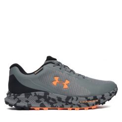 Buty do biegania Under Armour. Szare buty sportowe męskie Under Armour, bez zapięcia, do biegania. Za 469.99 zł.
