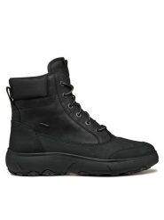 Geox Kozaki U Nebula + Grip B Ab U46HFC 0FFBC C9999 Czarny. Czarne kozaki męskie Geox, ze skóry. Za 719.99 zł.