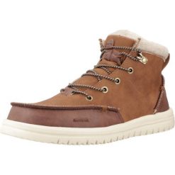 Buty HEY DUDE BRADLEY CLASSIC TUMBLED Brązowy. Brązowe trekkingi męskie Hey dude, trekkingowe. Za 439.00 zł.