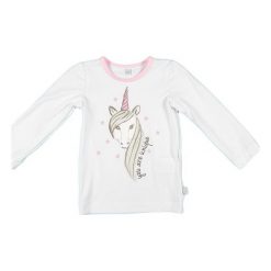 Mmdadak Koszulka Dziewczęca Unicorn 86 Biały. Bluzki dla dziewczynek marki Mmdadak. Za 33.00 zł.