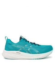 Asics Buty do biegania Gel-Pulse 16 1011B962 Niebieski. Niebieskie buty sportowe męskie Asics, z materiału, bez zapięcia, do biegania. Za 409.99 zł.