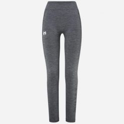 Legginsy termoaktywne damska MILLET Drynamic Warm Tight W merino. Szare bielizna termoaktywna damska Millet, l, bez wzorów, z dzianiny, bez ramiączek. Za 239.00 zł.