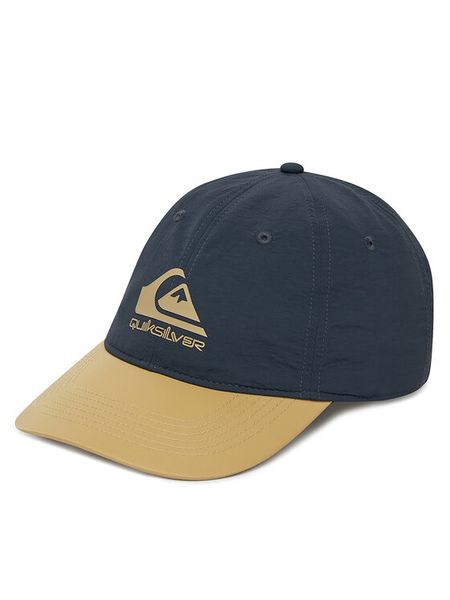 Quiksilver Czapka z daszkiem QS-M3-001-SS25 Granatowy. Niebieskie rękawiczki męskie Quiksilver, bez wzorów, z materiału. Za 69.99 zł.