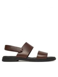 Tommy Hilfiger Sandały Premium Hilfiger Strappy Lh Sand FM0FM05356 Brązowy. Brązowe sandały męskie Tommy Hilfiger, ze skóry, bez zapięcia. Za 309.99 zł.