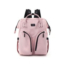 Plecak mommy bag Himawari 1208 j. różowy. Czerwone torby i plecaki dziecięce Peterson. Za 199.99 zł.