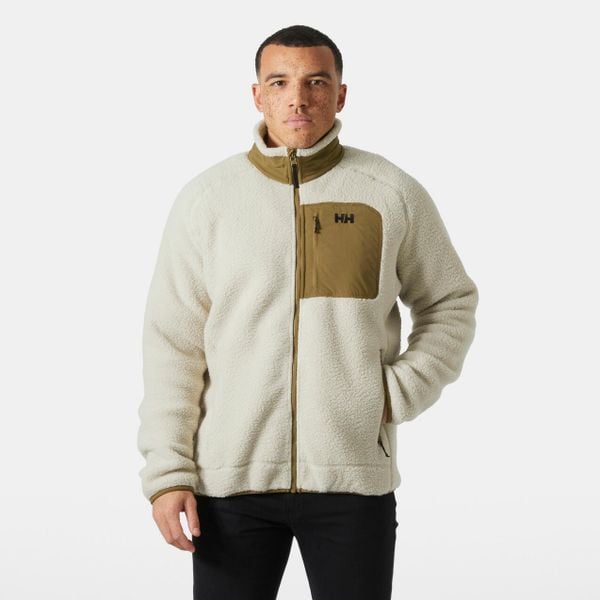 Kurtka z dresu Helly Hansen Panorama Pile Block. Szare kurtki męskie Helly Hansen, bez wzorów, z dresówki, trekkingowe. Za 568.00 zł.