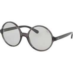 Polo Ralph Lauren - Okulary PH4136. Szare okulary przeciwsłoneczne damskie Polo Ralph Lauren, okrągłe. W wyprzedaży za 319.90 zł.
