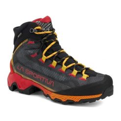 Buty trekkingowe męskie La Sportiva Aequilibrium Hike GTX. Czarne trekkingi męskie La Sportiva. Za 835.55 zł.