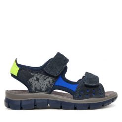 Sandały Primigi. Niebieskie sandały chłopięce Primigi, bez zapięcia. Za 229.99 zł.