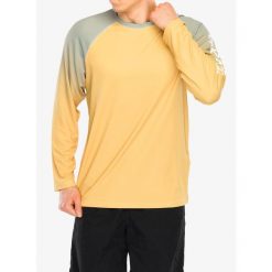 Longsleeve Gramicci Upf-Shield Long Sleeve Top. Żółte bluzki z długim rękawem męskie Gramicci, m, bez wzorów, bez kołnierzyka. Za 235.99 zł.