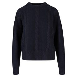 Bluza damska Urban Classics Cabel. Czarne bluzy damskie Urban Classics, bez wzorów, bez kaptura. Za 206.00 zł.