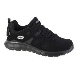Buty sportowe Sneakersy chłopięce, Skechers Vim-Turbo Ride. Czarne trampki i tenisówki chłopięce Skechers, bez wzorów, z materiału, sportowe, przed kostkę, bez zapięcia. Za 149.99 zł.