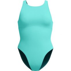 Jednoczęściowy Kostium Kąpielowy Z Wysokim Dekoltem Dla Kobiet. Niebieskie kostiumy jednoczęściowe damskie Speedo, l, bez wzorów, sportowe, do pływania. Za 260.99 zł.