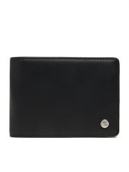 Quiksilver Portfel WBEO-QS-W1-002-SS26 Czarny. Czarne portfele męskie Quiksilver, bez wzorów, z materiału. Za 59.99 zł.