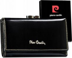 Pierre Cardin Klasyczny Portfel Damski Ze Skóry Naturalnej Na Bigiel I Zatrzask. Portfele damskie Pierre Cardin, bez wzorów, ze skóry. Za 247.71 zł.