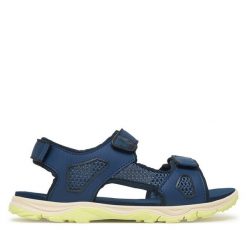 Sandały Jack Wolfskin. Niebieskie sandały chłopięce Jack Wolfskin, bez zapięcia. Za 235.99 zł.