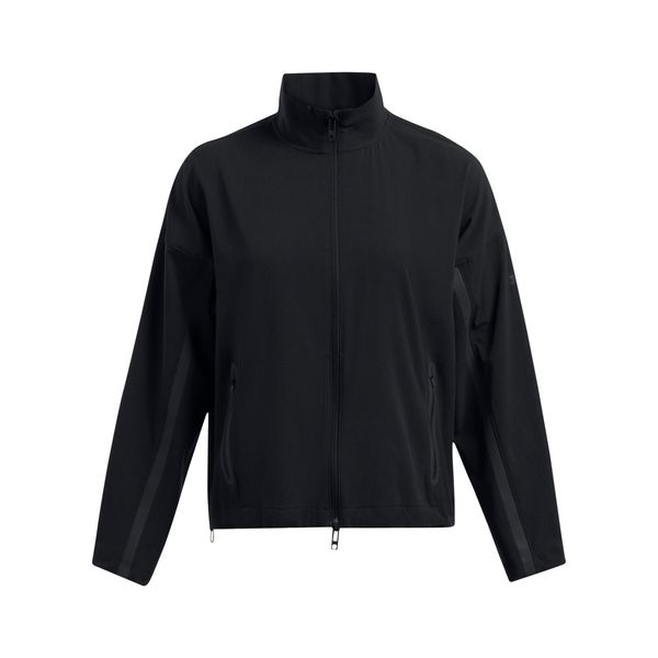 Kurtka damska Under Armour Unstoppable Vent. Czarne kurtki damskie Under Armour, xs, bez wzorów, z materiału, bez kaptura. Za 335.10 zł.