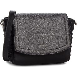 Torebka MONNARI - BAG7990-020 Black. Czarne listonoszki damskie Monnari, ze skóry ekologicznej. W wyprzedaży za 139.00 zł.