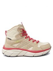 CMP Trekkingi Kamsel Mid 3Q25976EO Beżowy. Brązowe obuwie sportowe damskie CMP, trekkingowe. Za 339.99 zł.
