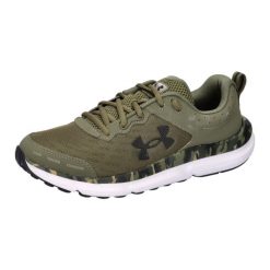 Buty do biegania Under Armour Charged Assert 10 Camo. Zielone buty sportowe męskie Under Armour, bez zapięcia, do biegania. Za 319.10 zł.