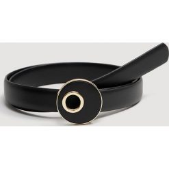 Mango - Pasek Dot. Szare paski damskie Mango, w paski, z materiału. Za 59.90 zł.