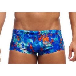 Trunki męskie Funky Trunks Paint Press - sidewinder. Niebieskie kąpielówki męskie FUNKY TRUNKS, m, bez wzorów, do pływania. Za 139.00 zł.