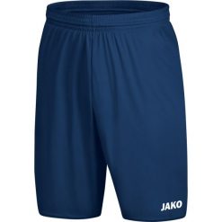 Szorty Jako Manchester 2.0. Niebieskie szorty sportowe damskie Jako, xl, bez wzorów, z materiału, sportowe. Za 132.50 zł.