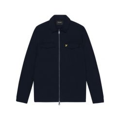 Kurtka softshell Lyle & Scott Harrington. Niebieskie kurtki męskie LYLE AND SCOTT, m, bez wzorów, z bawełny, klasyczne, bez kaptura. Za 579.40 zł.