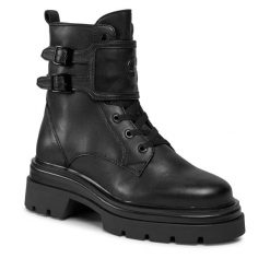 Trapery Tamaris. Czarne kozaki damskie Tamaris. Za 619.99 zł.