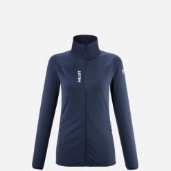 Bluza damska termiczna MILLET W Lokka Jkt Iii granatowy. Niebieskie bluzy sportowe damskie Millet, l, bez wzorów, bez kaptura, trekkingowe. Za 407.90 zł.