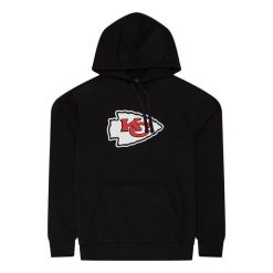 Bluza z kapturem Kansas City Chiefs NFL. Białe bluzy męskie New Era, m, bez wzorów, z bawełny, z kapturem. Za 186.50 zł.