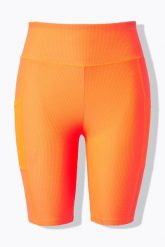 Damskie Spodenki funkcjonalne slim struktura kieszenie z siateczki. Czerwone szorty damskie Ulla Popken, plus size, bez wzorów, z elastanu. Za 199.99 zł.
