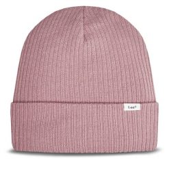 Czapka Lee. Fioletowe czapki i kapelusze damskie Lee, na zimę, bez wzorów. Za 119.99 zł.