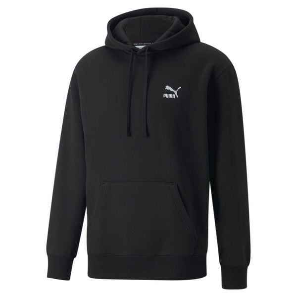 Bluza z kapturem Puma Classics Small Logo FL. Czarne bluzy męskie Puma, l, bez wzorów, z bawełny, z kapturem, na fitness i siłownię. Za 221.45 zł.