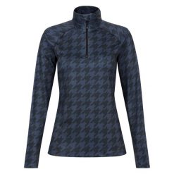 Damska Warstwa Środkowa Divulge Dogtooth Core Stretch Midlayer. Czarne koszulki sportowe damskie Dare 2b, bez wzorów, sportowe, bez kołnierzyka. Za 78.99 zł.