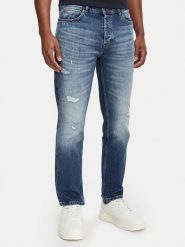 HUGO Jeansy 50561463 Niebieski Tapered Fit. Niebieskie jeansy męskie Hugo. Za 549.99 zł.