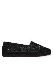 Weekend Max Mara Espadryle 2515521135670 Czarny. Czarne espadryle damskie Weekend Max Mara, bez wzorów, z tworzywa sztucznego, bez obcasa, bez zapięcia. Za 729.99 zł.