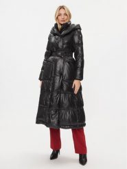 Rinascimento Kurtka zimowa CFC0114652003 Czarny Regular Fit. Czarne kurtki damskie Rinascimento, na zimę, xl, bez wzorów, z syntetyku, bez kaptura. Za 959.99 zł.