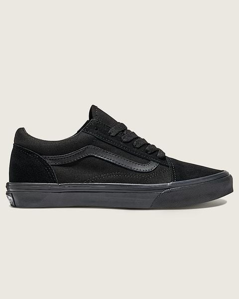 Vans Old Skool Tenisówki damskie. Czarne trampki i tenisówki damskie Vans, bez wzorów, klasyczne, przed kostkę, bez zapięcia. Za 209.99 zł.