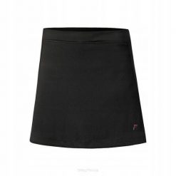 Spódniczka tenisowa Fila Skort Shiva. Czarne spódnice damskie Fila, uniwersalny, bez wzorów, z materiału, eleganckie, dopasowane. Za 139.99 zł.