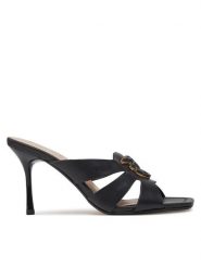 PINKO Klapki Lisa 04 SD0311 P003 Czarny. Czarne klapki damskie Pinko, bez wzorów, ze skóry, bez obcasa. W wyprzedaży za 839.99 zł.