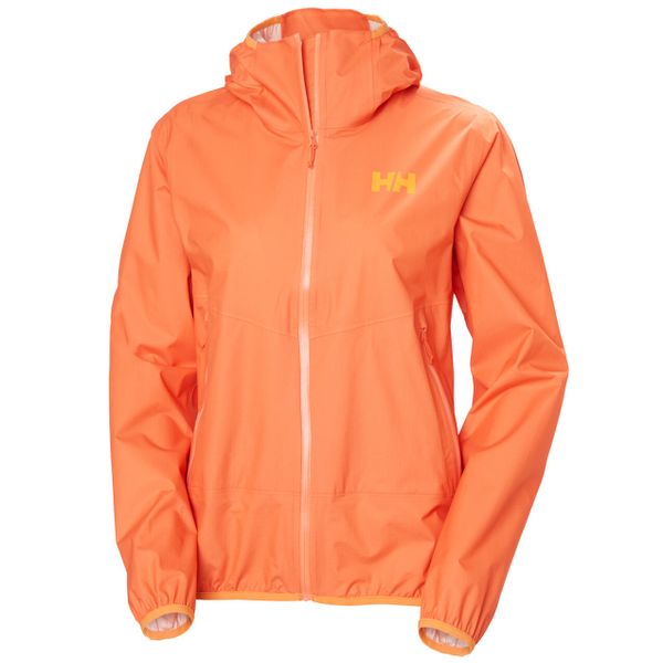Kurtka przeciwdeszczowa damska Helly Hansen Verglas Fastpack. Brązowe kurtki damskie Helly Hansen, bez wzorów, bez kaptura, trekkingowe. Za 960.00 zł.