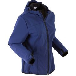 Kurtka softshell z kapturem bonprix kobaltowy. Kurtki damskie marki bonprix. Za 124.99 zł.