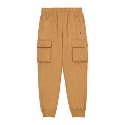 Spodnie Cargo Męskie Prążkowane Ściągacze. Brązowe spodnie sportowe męskie Champion, m, bez wzorów, prążkowane, trekkingowe. Za 256.99 zł.