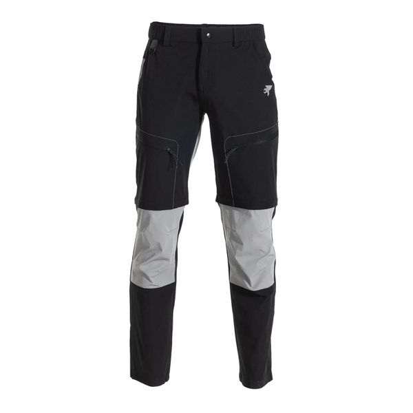 Spodnie turystyczne Joma Explorer V. Czarne spodnie sportowe męskie Joma, l, bez wzorów, z materiału, trekkingowe. Za 168.00 zł.