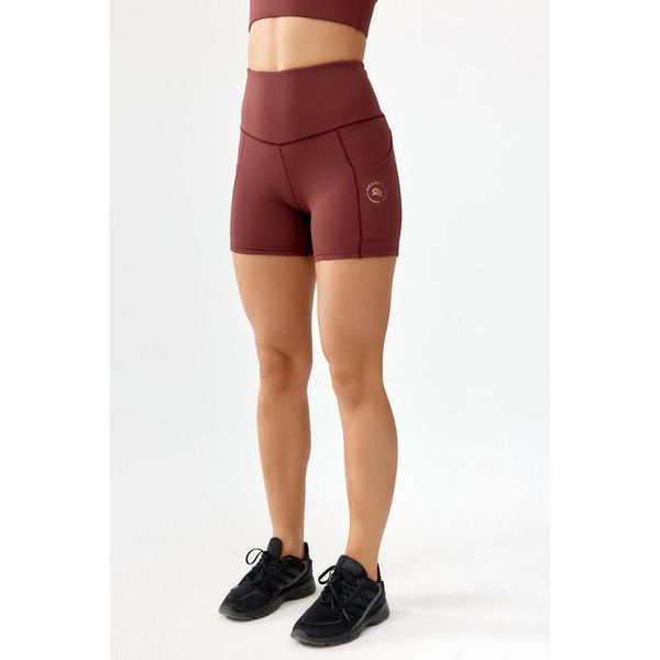 Spodenki szorty damskie treningowe fitness Rough Radical Hamptons Shorts. Brązowe obuwie sportowe damskie ROUGH RADICAL, bez wzorów, na fitness i siłownię. W wyprzedaży za 110.41 zł.