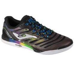 Buty halowe do piłki nożnej męskie, Regate Rebound 24 RRES IN. Czarne buty sportowe męskie Joma, bez zapięcia, do piłki nożnej. Za 209.99 zł.