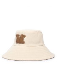Max Mara Beachwear Kapelusz Gondola 2616571019650 Beżowy. Brązowe czapki i kapelusze damskie Max Mara Beachwear, bez wzorów, z bawełny. Za 614.99 zł.